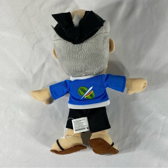 Toy Foundry Fruit Ninja Half Brick Sensai Plush - Picture 2 of 6